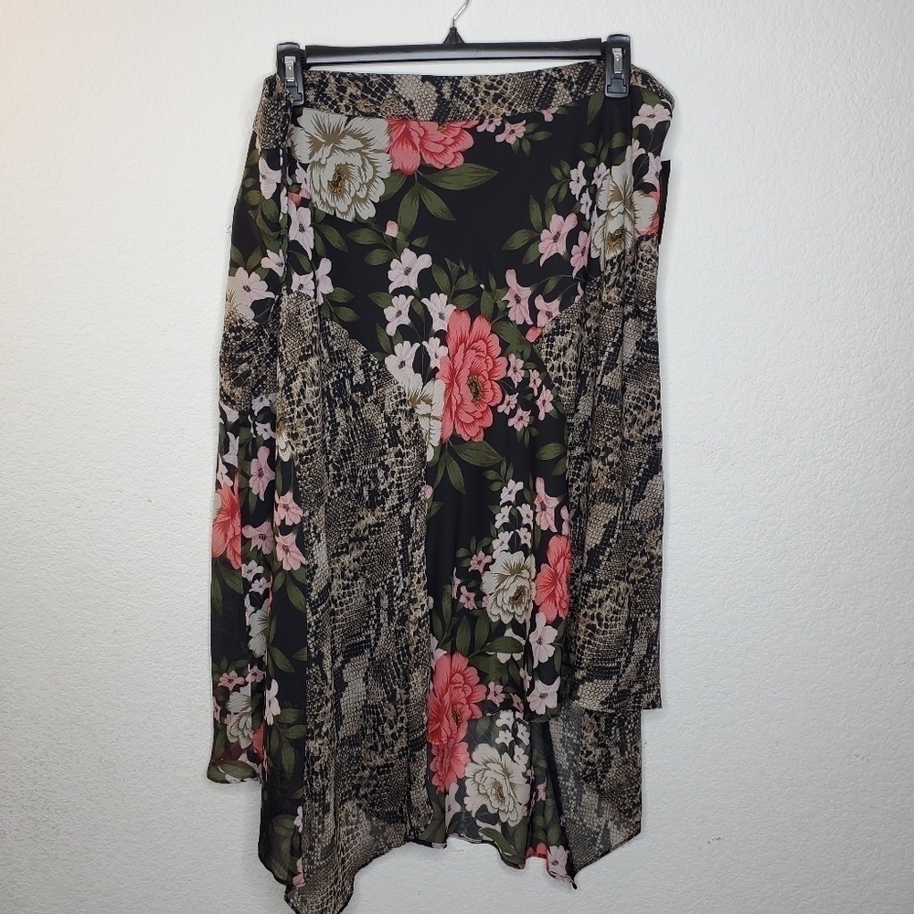 INC SKIRT PLUS SIZE 22W MIX PRINT FLORAL‎ SUMMER - Picture 14 of 14